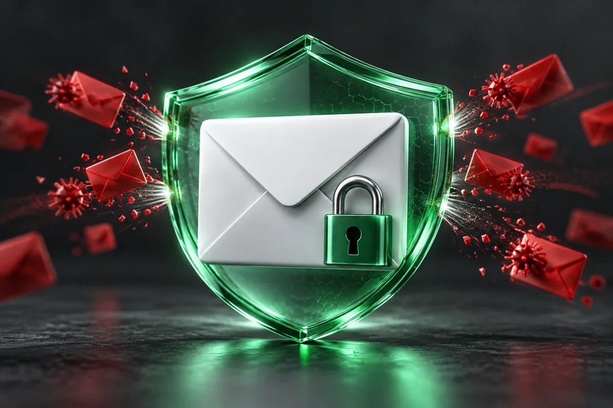 Illustration of Email Security