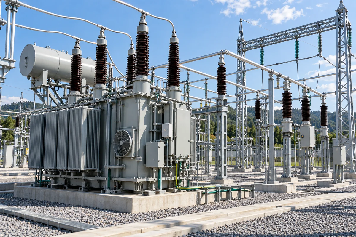 Illustration of Power Substations